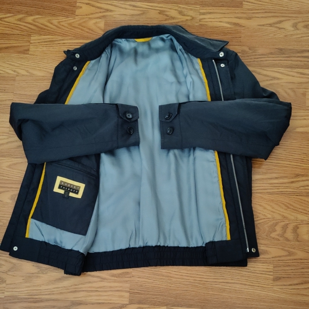 Robert Talbott Dark Blue Lightweight Jacket - image 3